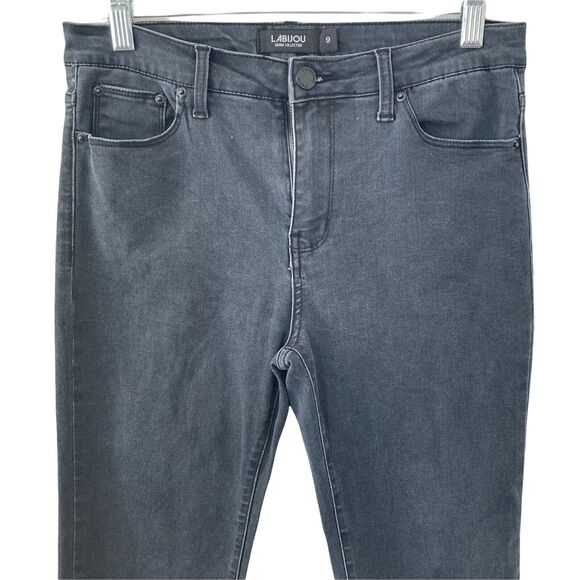 Labijou Jeans Womens Juniors Size 9 Black Stretch - Picture 5 of 9